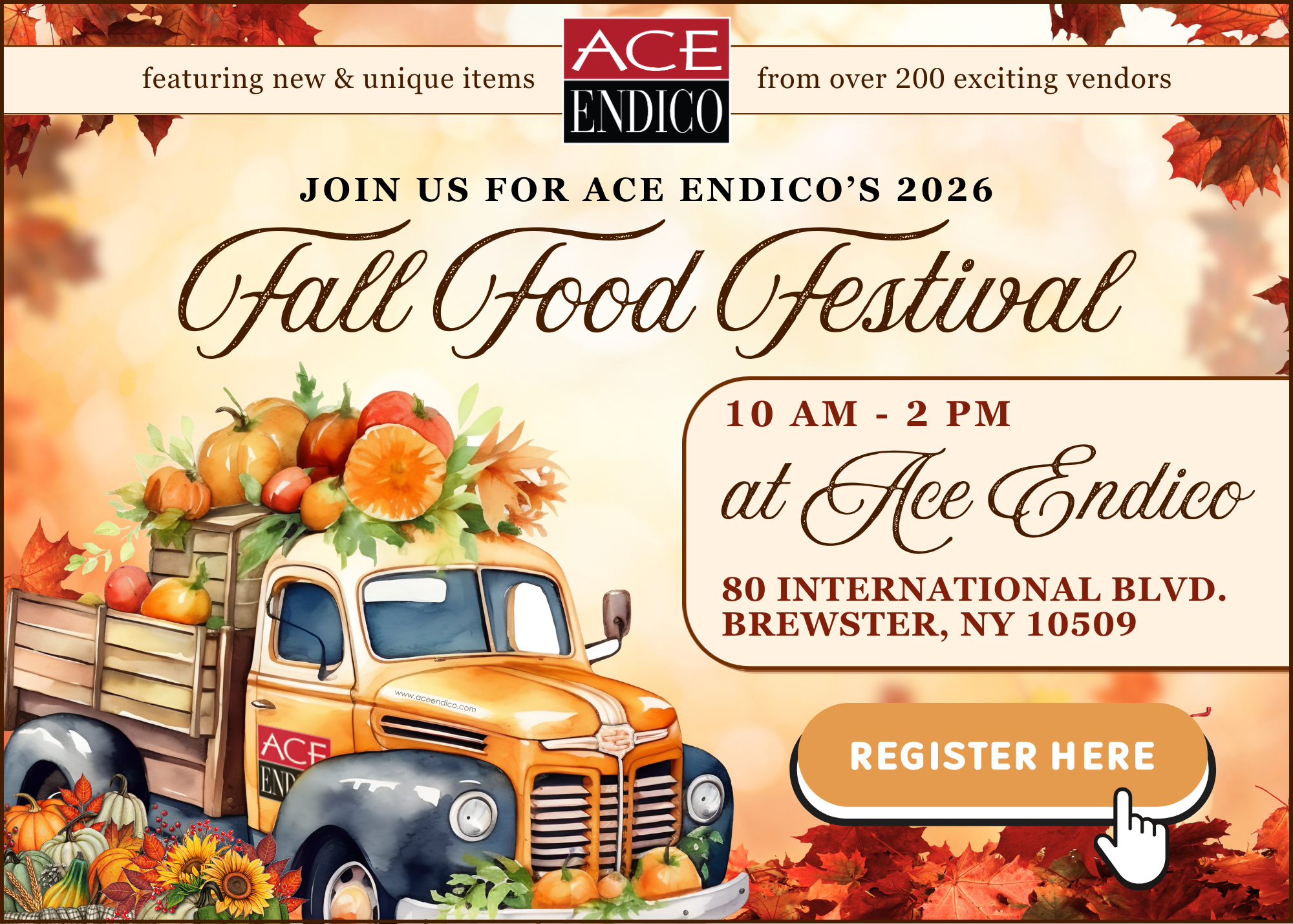 2026 Fall Food Invitation